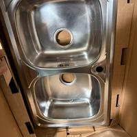Lavello cucina 2 vasche inox