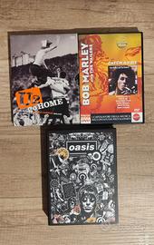 DVD OASIS/U2/MARLEY 