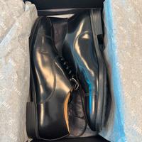 Scarpe uomo francesine nuove pelle spazzolata