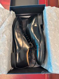 Scarpe uomo francesine nuove pelle spazzolata