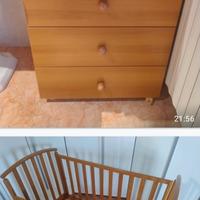 lettino e fasciatoio foppapedretti