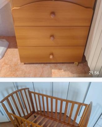 lettino e fasciatoio foppapedretti