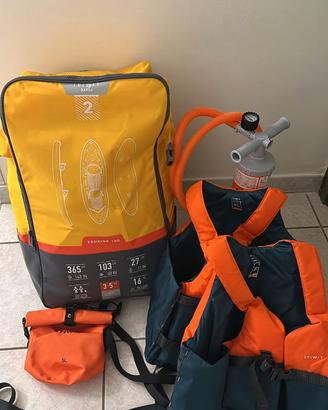 Kayak ITIWIT Touring 100 2 posti + accessori