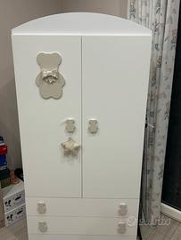 Armadio bimbo/a 2 ante