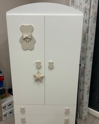 Armadio bimbo/a 2 ante
