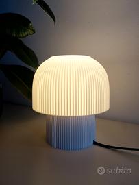 stampa 3d _ lampada a fungo plissè 