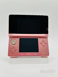 Nintendo 3DS Rosa Personalizzata Testata Originale