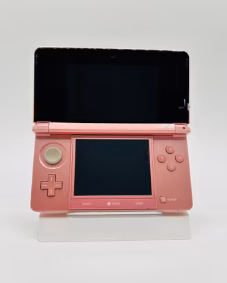 Nintendo 3DS Rosa Personalizzata Testata Originale