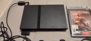 PS2 Slim con joystick e giochi 