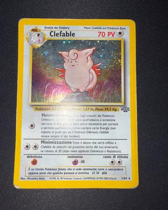 Clefable Holo Jungle 1/64