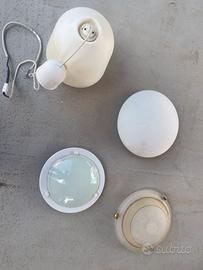 Plafoniere e Lampadario