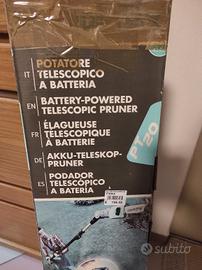 potatore telescopico a batteria Verdemax 