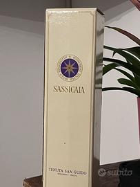 Bottiglia vino Sassicaia 2015