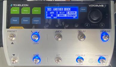 Pedaliera TC HELICON VOICELIVE 3