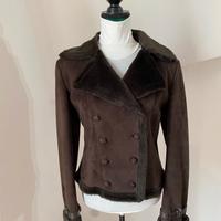 Giacca HUSKY Eco-Montone Marrone Taglia 44