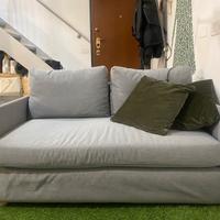Divano letto FRIDHULT – Knisa grigio chiaro