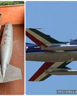 Serbatoio alare Aereo caccia Fiat G91 PAN  1960