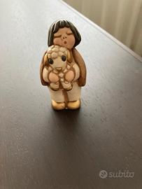 Presepe THUN - Pastore con pecora
