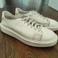 HENDERSON BARACCO – Sneakers pelle bianca