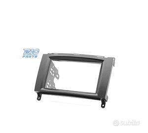 CORNICE NERA RADIO 2-DIN MERCEDES CLASSE A W169 CL