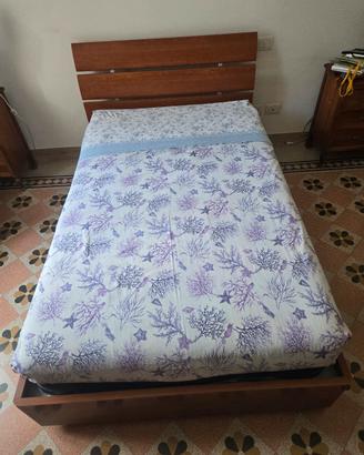 Letto una piazza e mezza con contenitore