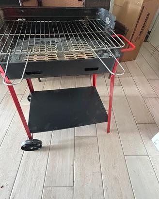 Barbecue Holiday con ruote