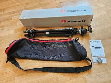 Manfrotto 190XPROB + testa 496RC2 + borsa