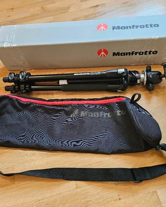Manfrotto 190XPROB + testa 496RC2 + borsa