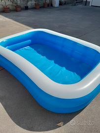 Piscina gonfiabile 2,3m x 1,6m h 40cm
