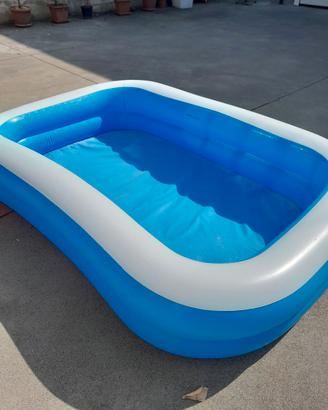 Piscina gonfiabile 2,3m x 1,6m h 40cm