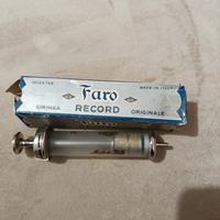 siringhe di vetro " farò"