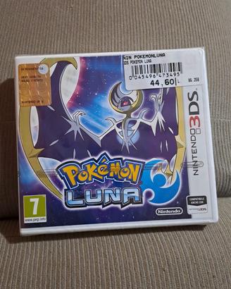 Pokemon luna Nintendo 3 ds