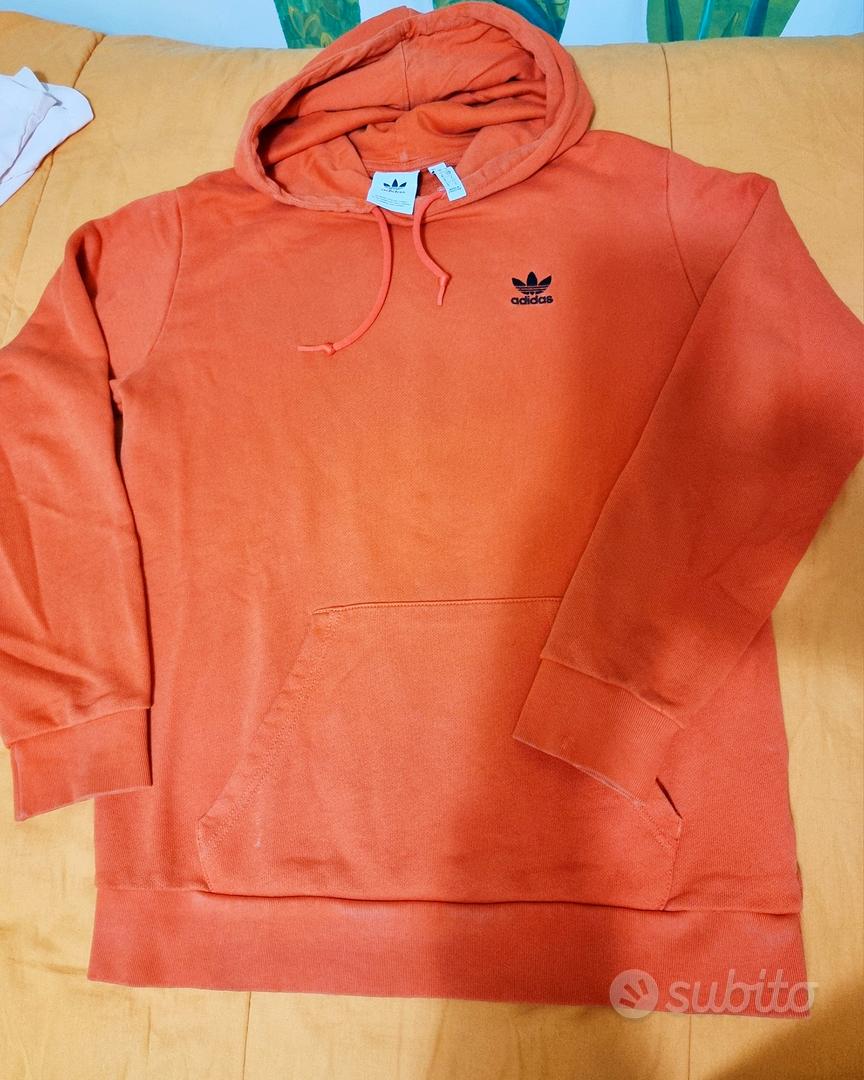 Felpa Adidas arancio unisex tg S M Abbigliamento e Accessori In vendita a Bologna