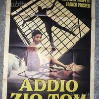 Manifesto originale del film ADDIO ZIO TOM