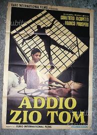 Manifesto originale del film ADDIO ZIO TOM
