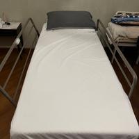 LETTO PER ANZIANI ELETTR.+ MATERASSO ANTIDECUBITO