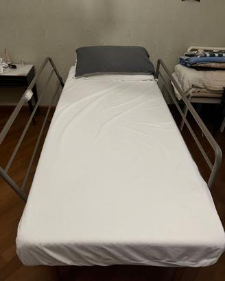 LETTO PER ANZIANI ELETTR.+ MATERASSO ANTIDECUBITO