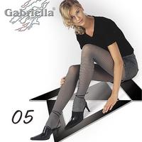 Collant pesanti a righe verticali (4)