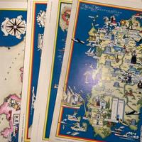 Raccolta tavole cartine Esso Regioni italia l