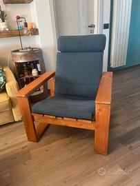 Poltrona in legno