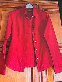 Camicetta rossa Benetton       -     COME NUOVA