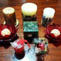 PICCOLA COLLEZIONE DI CANDELE.