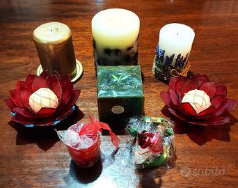 PICCOLA COLLEZIONE DI CANDELE.