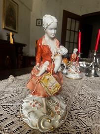statuetta Capodimonte/Cesare villari