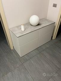 Mobiletto x ingresso con 4 cassetti