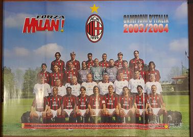POSTER MILAN CALCIO