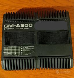 PIONEER GM A200 AMPLIFICATORE più equalizzatore e 