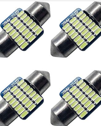 lampadine led siluro 28mm