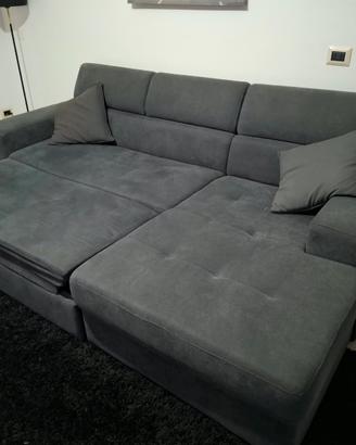 Divano a letto con pensilina