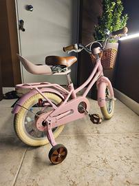 Bici bambina rosa 14 pollici 